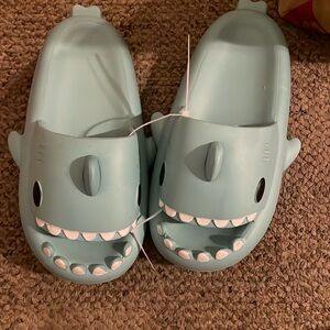 Shark slippers